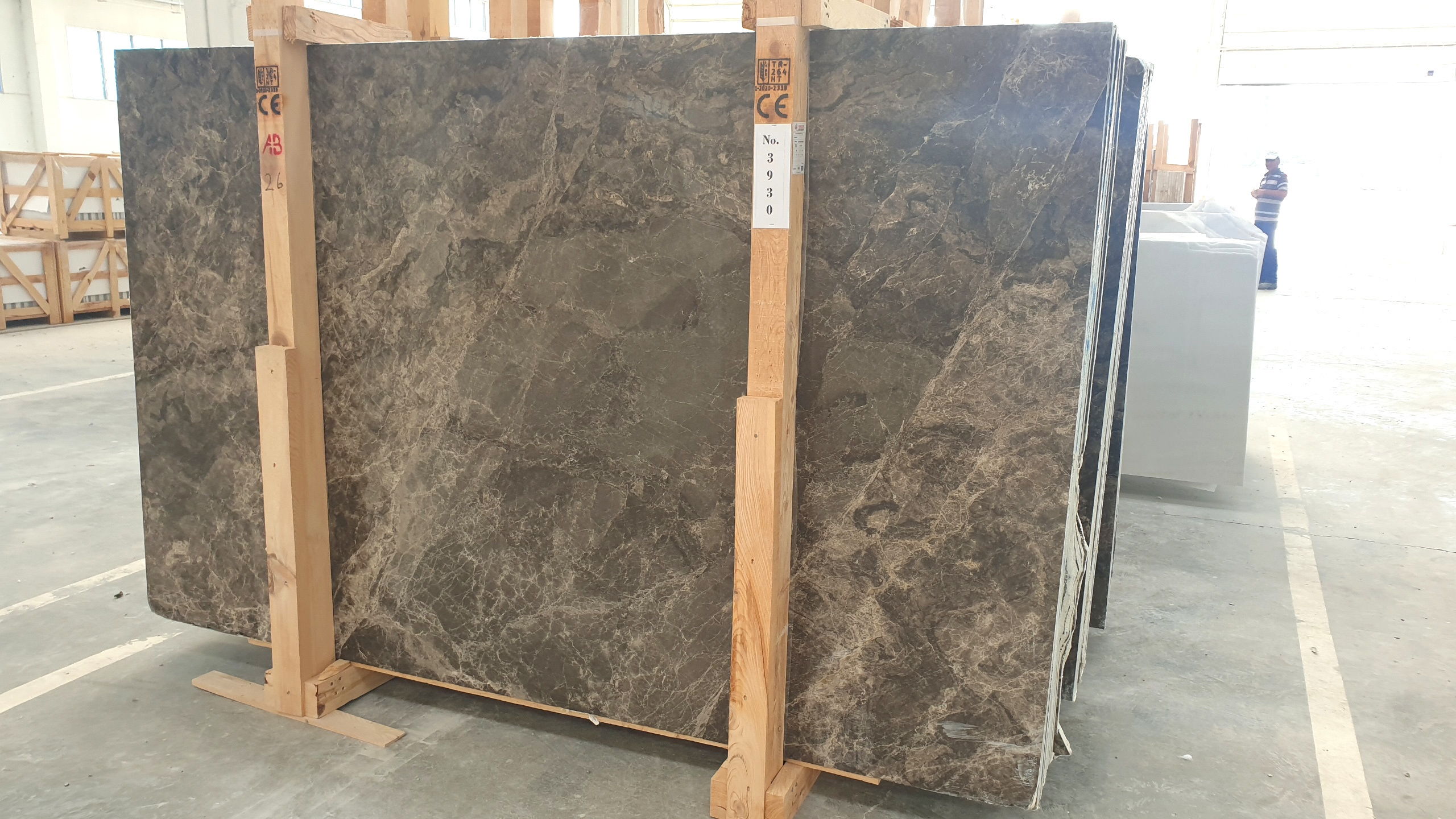 2023 Dark brown emperador marble Tiles for floor and bathroom walls Marble 2cm Slab Made in Turkey %100 Natural Stone Tiles