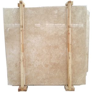 2023 Classic Light Travertine Cross Cut slab Made in Turkey CEM-SLB-01 for Floor & Wall Tiles & Swimming Pools around pavers