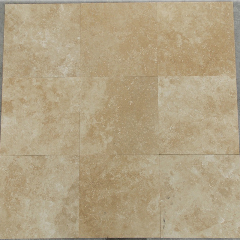 Classic Beige Travertine Tile Honed and Filled Made in Turkey Beige Travertine Stone Natural Travertine Marble Cut to size Tiles