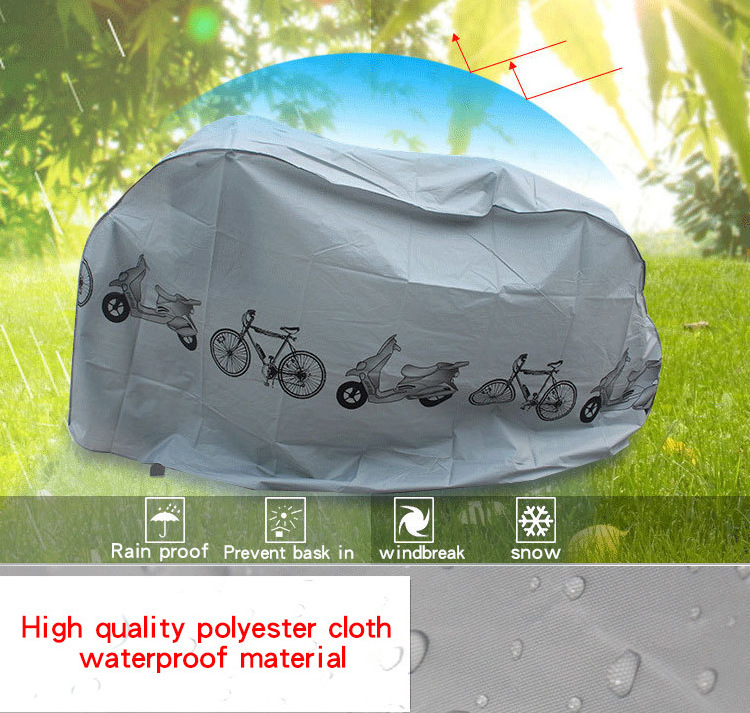 Hot selling Electric bike cover bicycle pedal motorcycle cover Scooter clothing Rain heavy duty portable bike cover