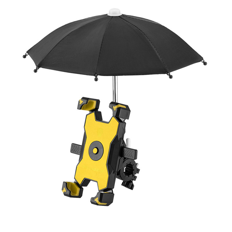 Hot Selling Adjustable Bicycle Cell phone holder Waterproof Bike Mobile Phone Holder With Umbrella