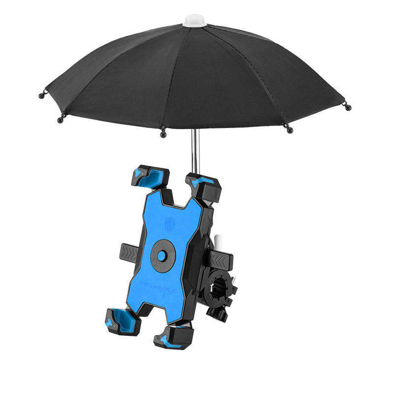 Hot Selling Adjustable Bicycle Cell phone holder Waterproof Bike Mobile Phone Holder With Umbrella