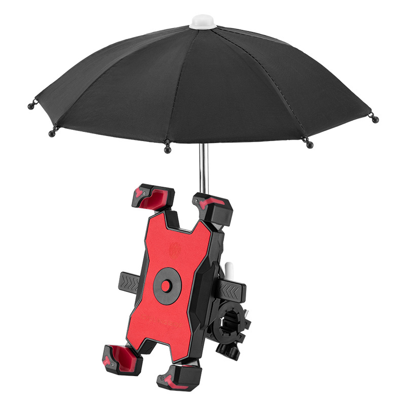 Hot Selling Adjustable Bicycle Cell phone holder Waterproof Bike Mobile Phone Holder With Umbrella