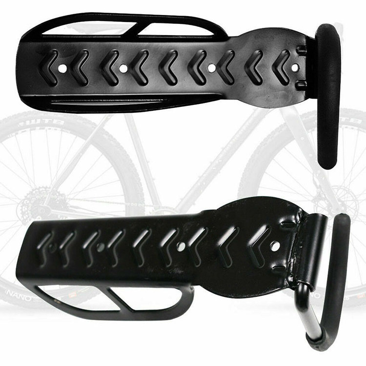 Bike Storage Rack Wall Mounted Stationary Stand Wall Hanger Stand up Indoor Bike Wall Mount