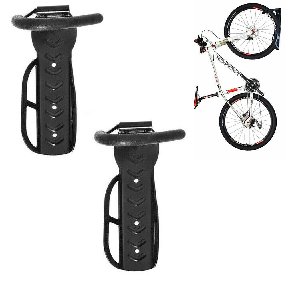 Hooks to hang Bikes in Garage Mounted Stationary Stand Wall Hanger Stand up Indoor Wall Hanger Vertical