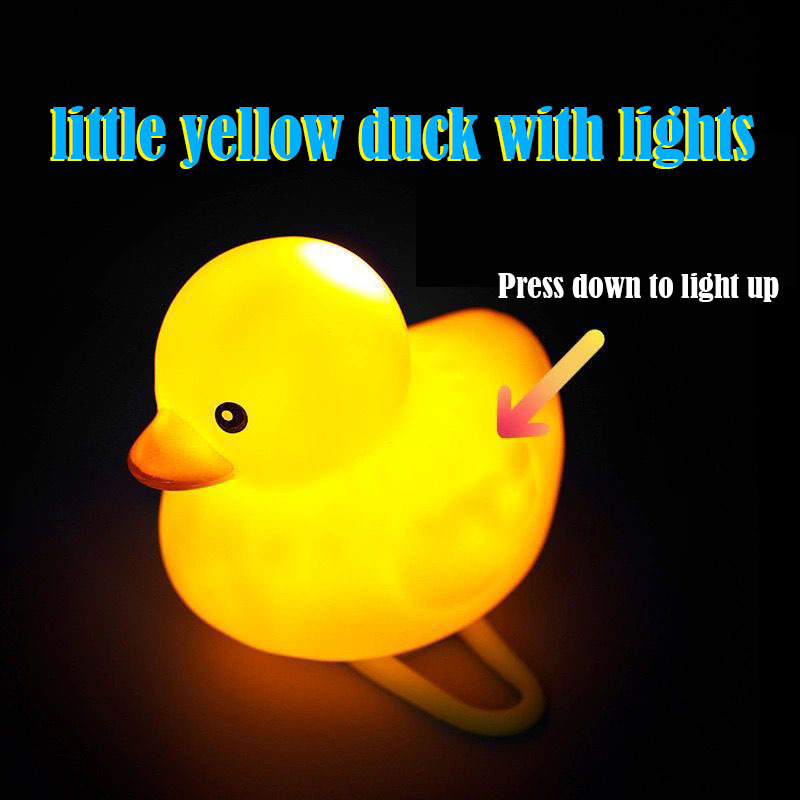 Wind Breaking Duck Tiktok Little Yellow Duck Helmet Electric Motorcycle Bicycle Bell Turbo Duck With Helmet Horn Light