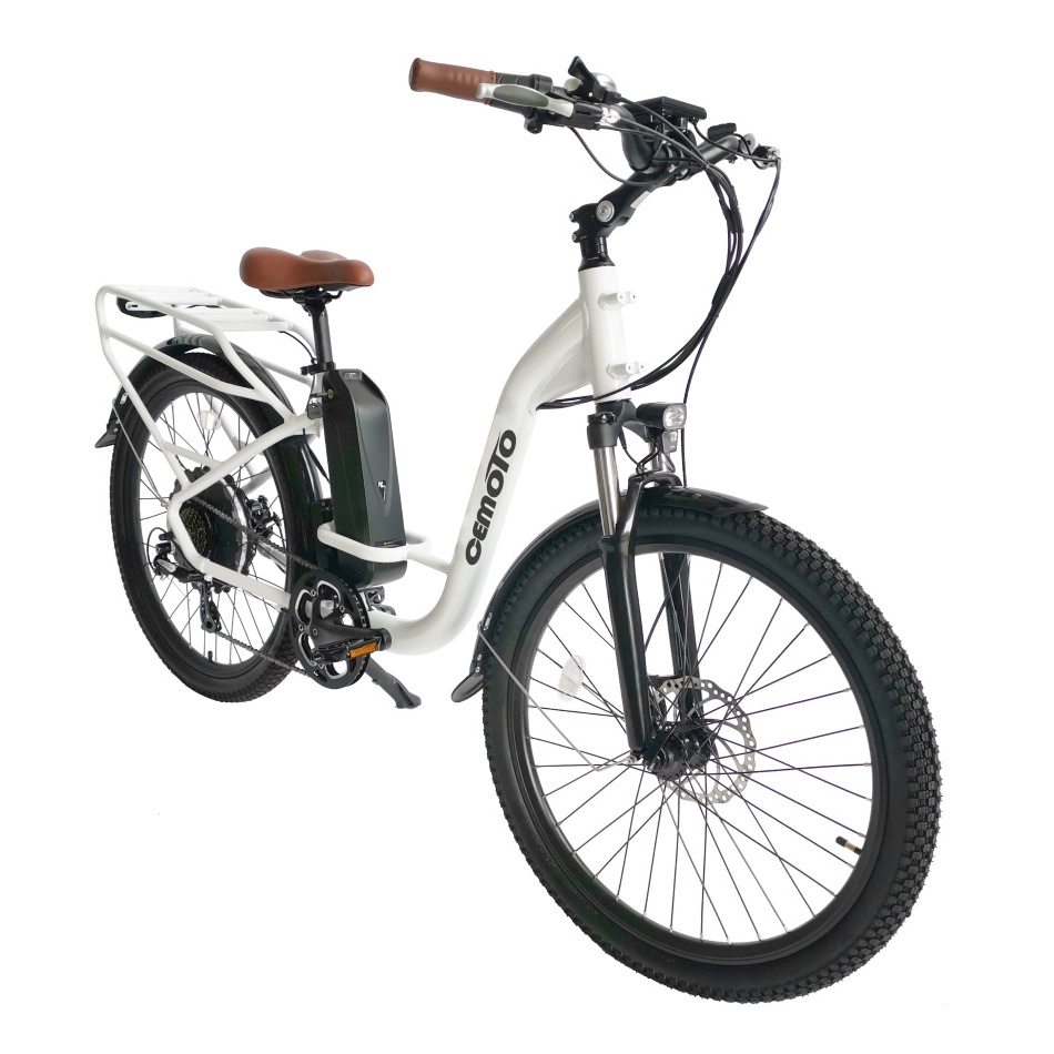 E Bikes 2022 500w 750w Electric City Cruiser Bicycle Up To 75  Mile Long Driving Distance Shimano 7-speed Electric Bicycle