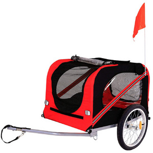 Passenger Bicycle Cargo Bike Trailer for Kids Children Baby Dog Pet with TUV/GS approval