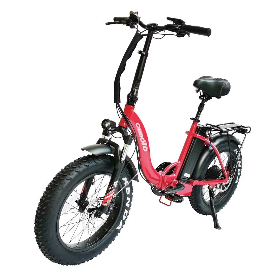 Fashion E-bicycle 48V 13Ah 500W 750W Hydraulic Disc Brake electric bike Cruiser Folding Women Step Fat Tire Electric Bike