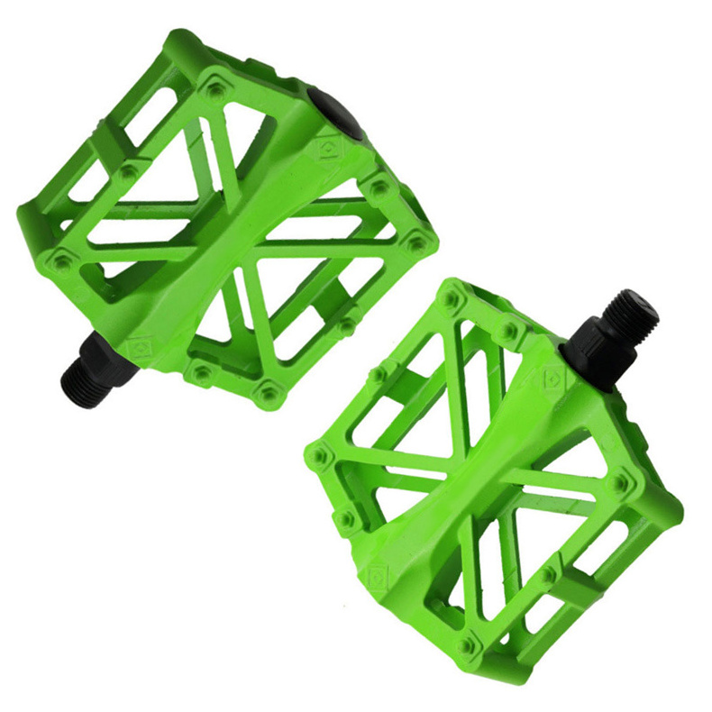 New Collection Spinning Bike Pedals 9/16'' Spin Bicycle With Toe Clips Exercise Spinning Bike Pedals