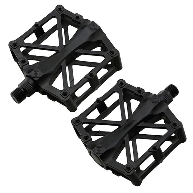 New Collection Spinning Bike Pedals 9/16'' Spin Bicycle With Toe Clips Exercise Spinning Bike Pedals