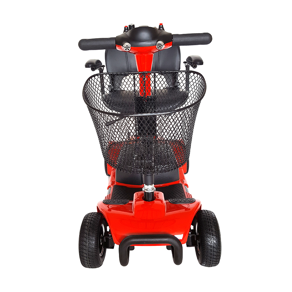 Travel 4 Wheels Elderly Electric Scooter Disabled Handicapped Folding Mobility Scooter For Seniors