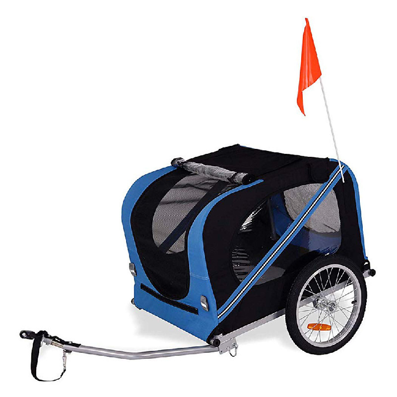 High quality Luxury Pet Trailer 2 in 1 Dog Bike Bicycle Trailer Stroller Jogger for Bike