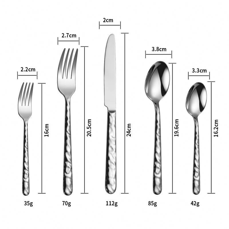 Wholesale Hot Style Competitive Price Stainless Steel Fork And Spoon Set Cutlery