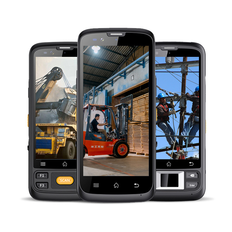 P50T Automatic Wireless Transmission Mobile Data Terminal Rugged Pdas Industrial Handheld PDA Android Barcode Scanner