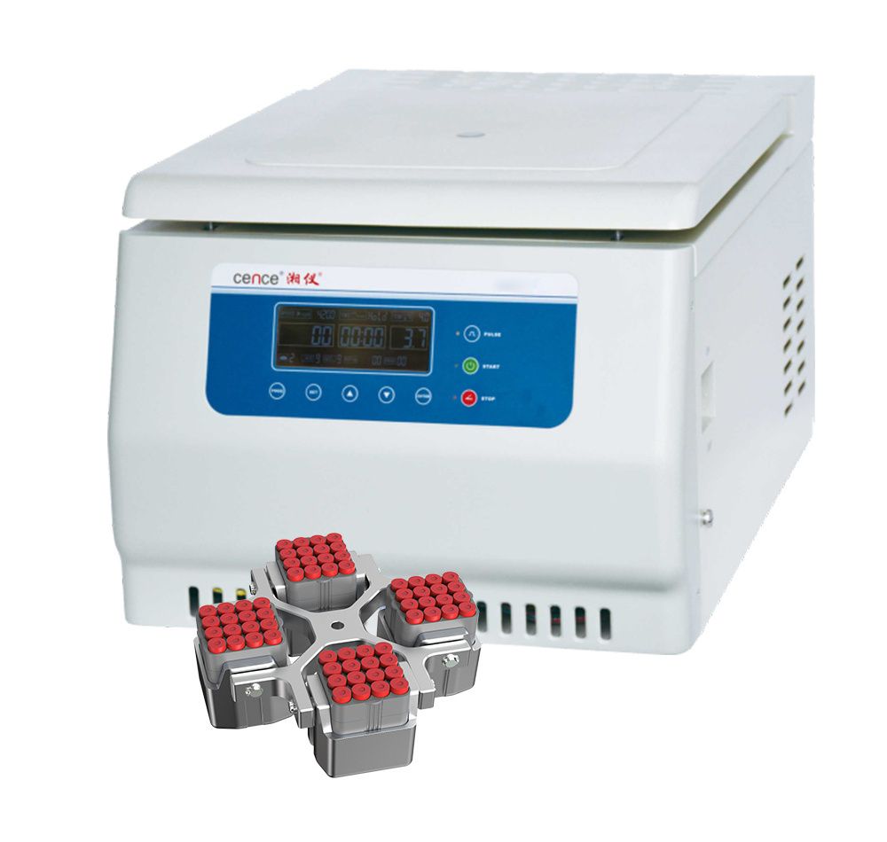 Low speed centrifuge for vacutainer automatic decapping centrifuge vaccum blood tube centrifuge