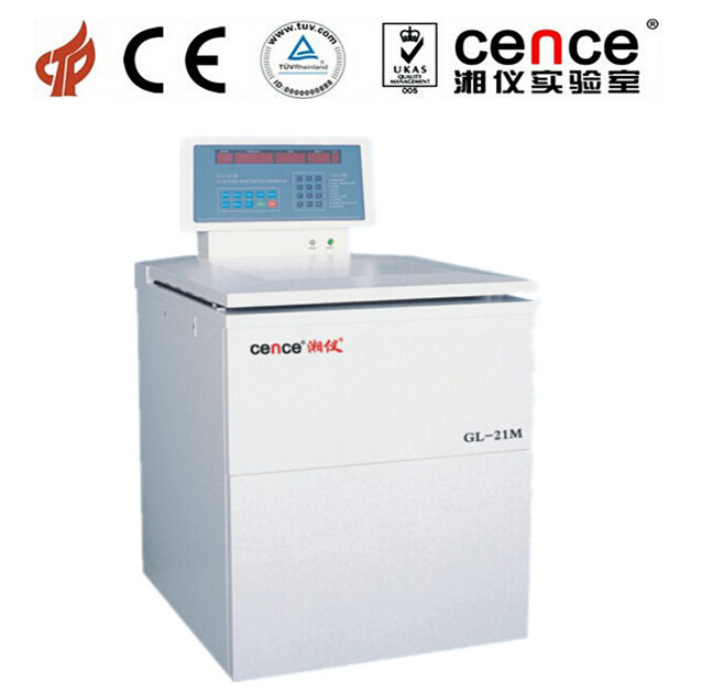 continuous flow centrifuge GL-21M high speed refrigerated