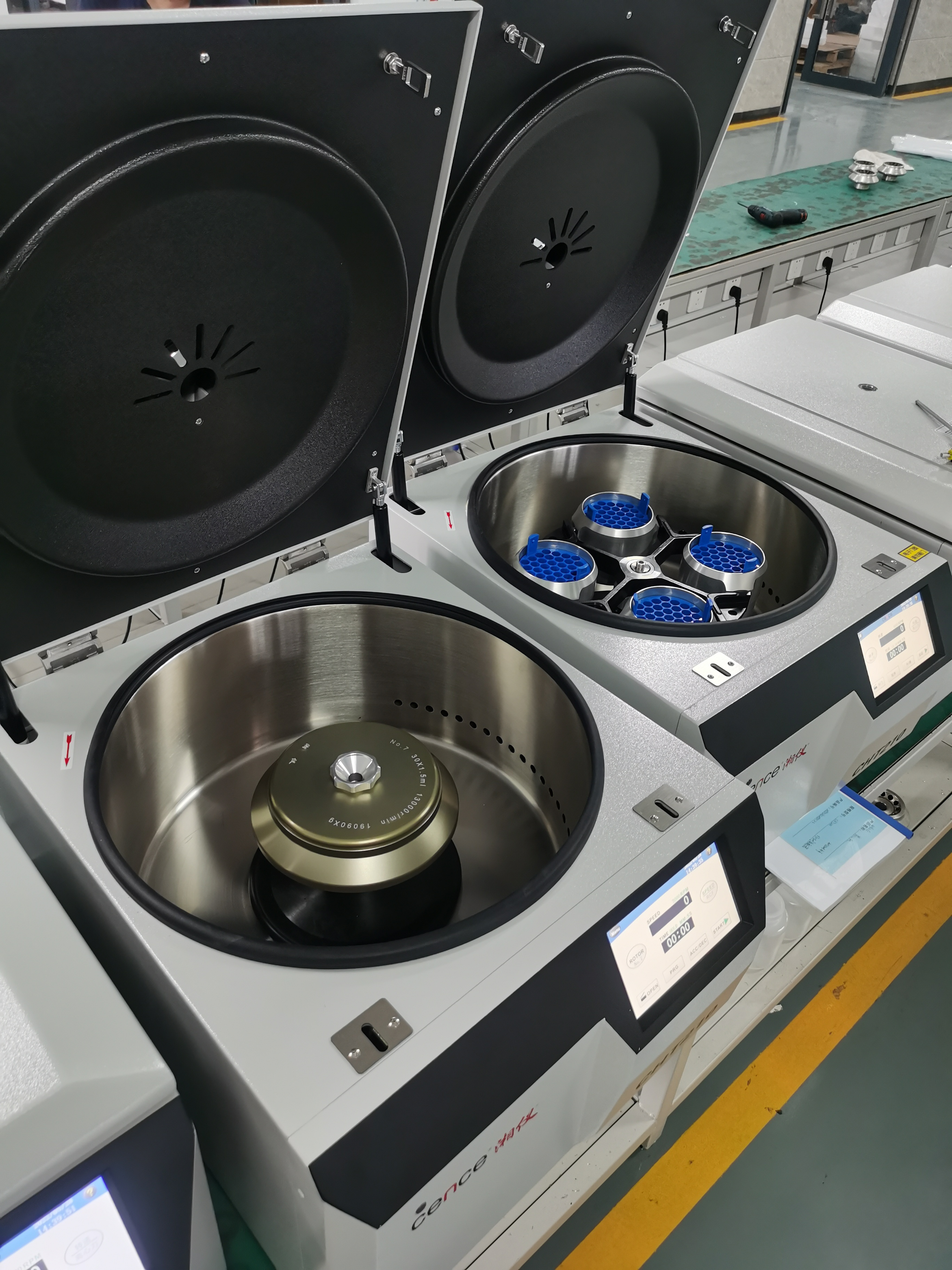 High speed benchtop centrifuge CHT210 swing bucket centrifuge machine