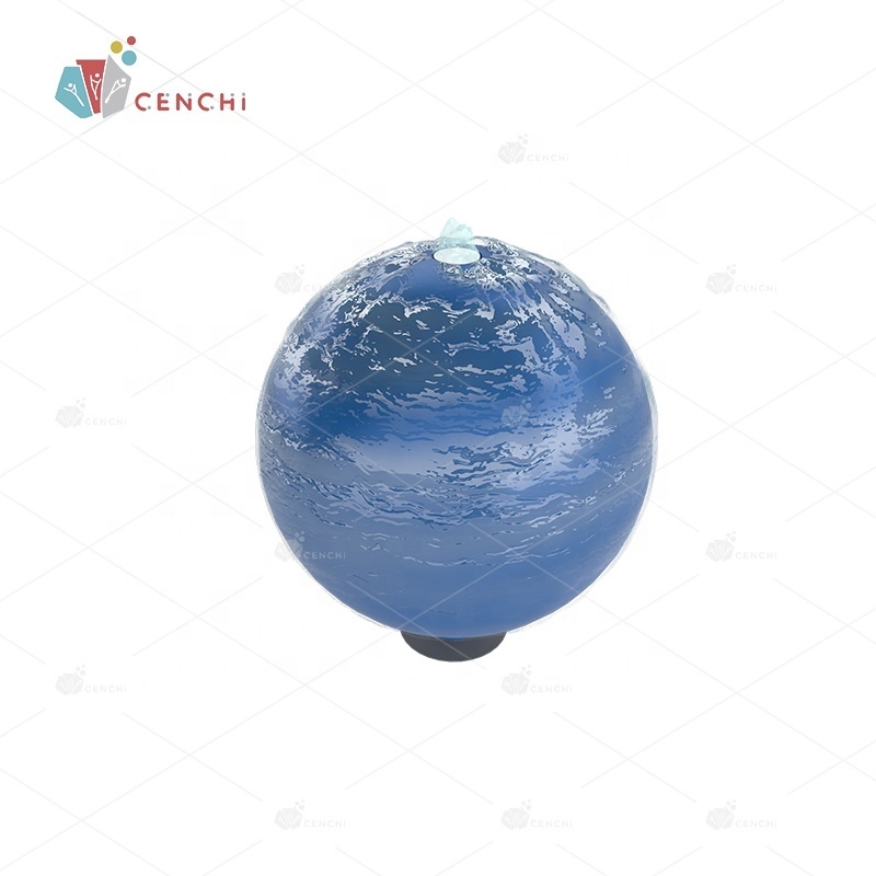 Cenchi funny water ball fountain the earth star residential splash pad cost water play home splash area