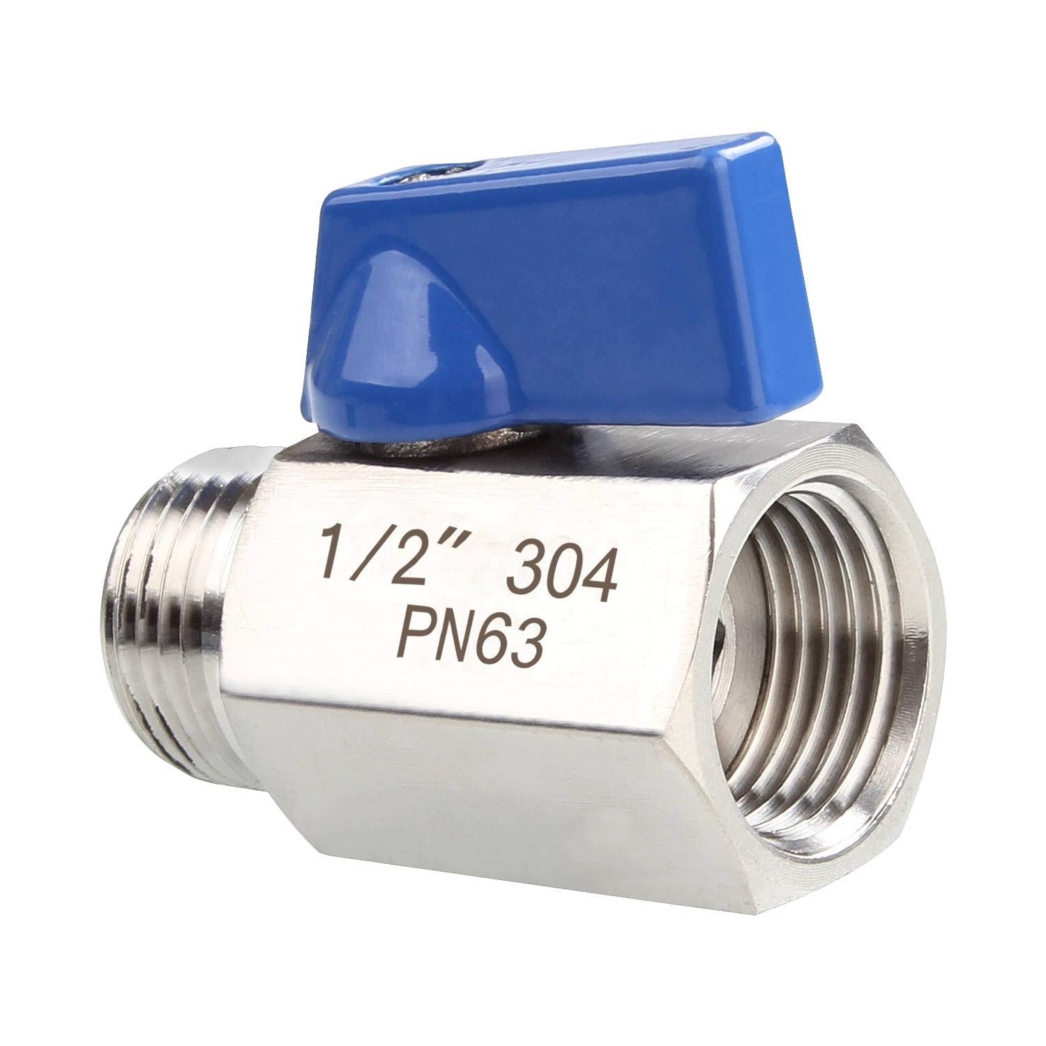 Hot Selling Customized Male To Female shower shut off valve PN63 1/8