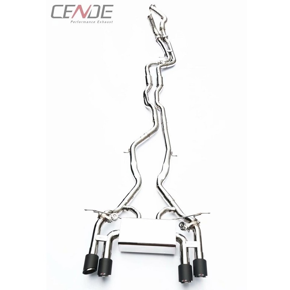 CENDE Titanium Car Pipe Muffler Catback For Toyota A90 Supra exhaust