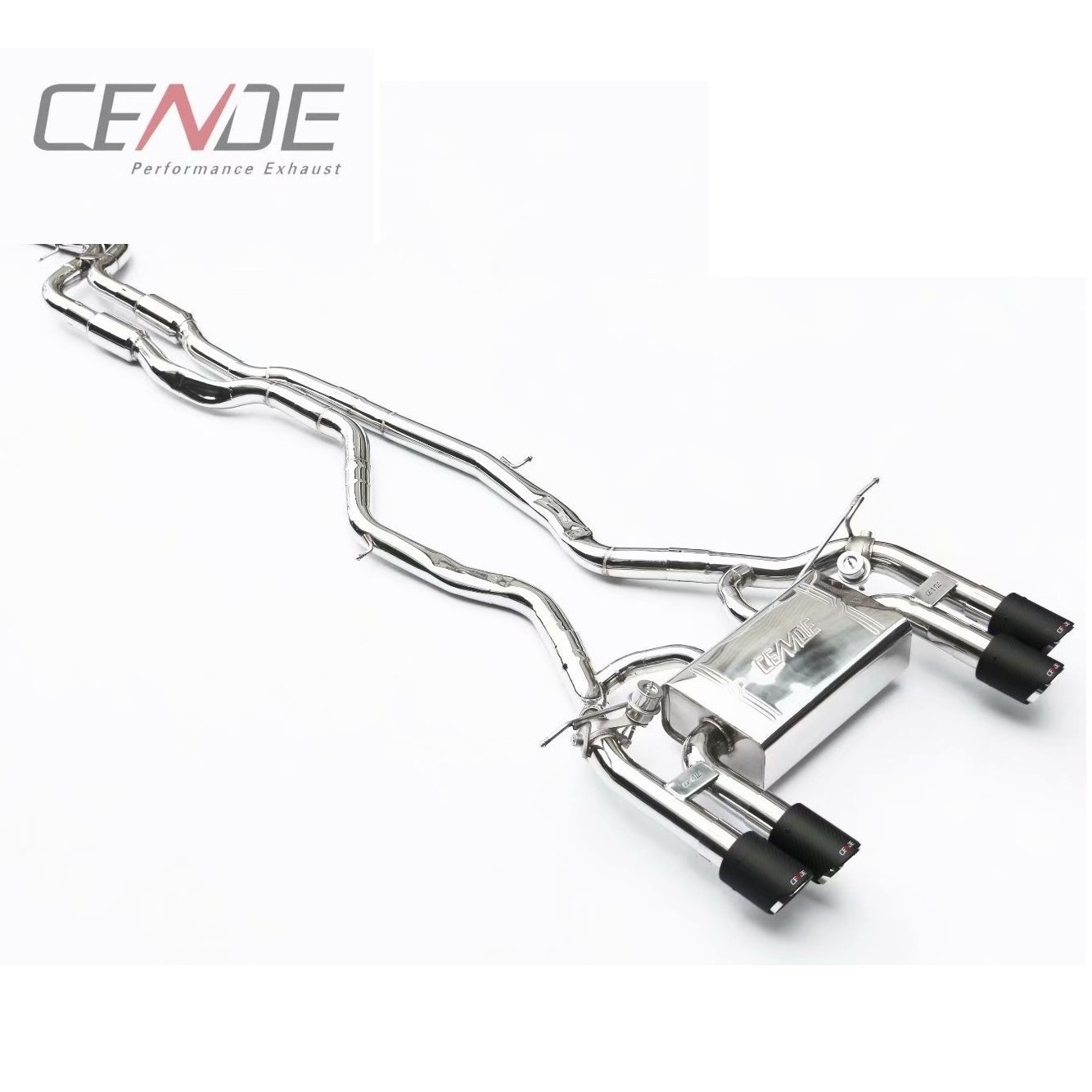 CENDE Titanium Car Pipe Muffler Catback For Toyota A90 Supra exhaust