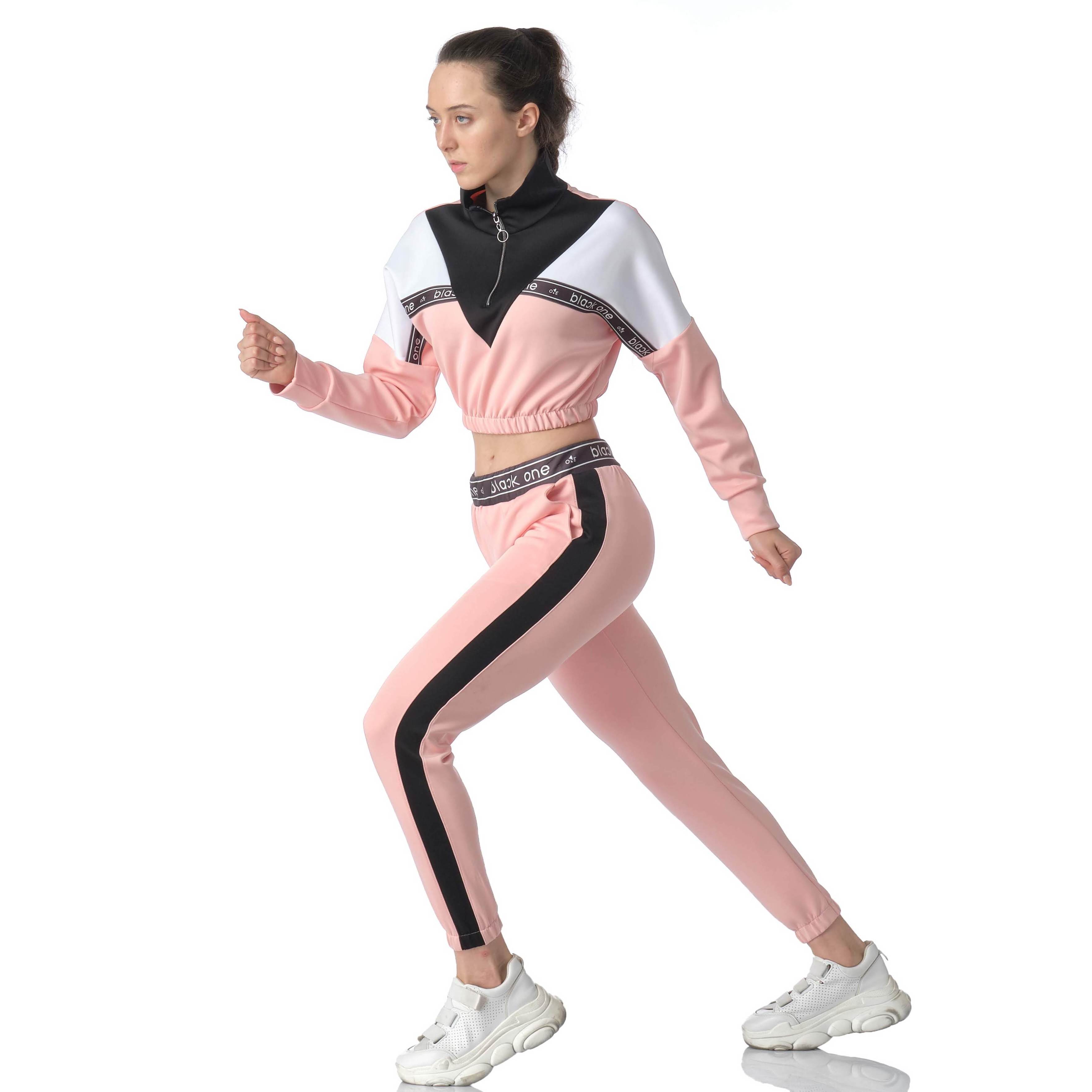 Latest fashion  good quality Best Price European Style  direct from manufacturer with sport wholesale tracksuit for women