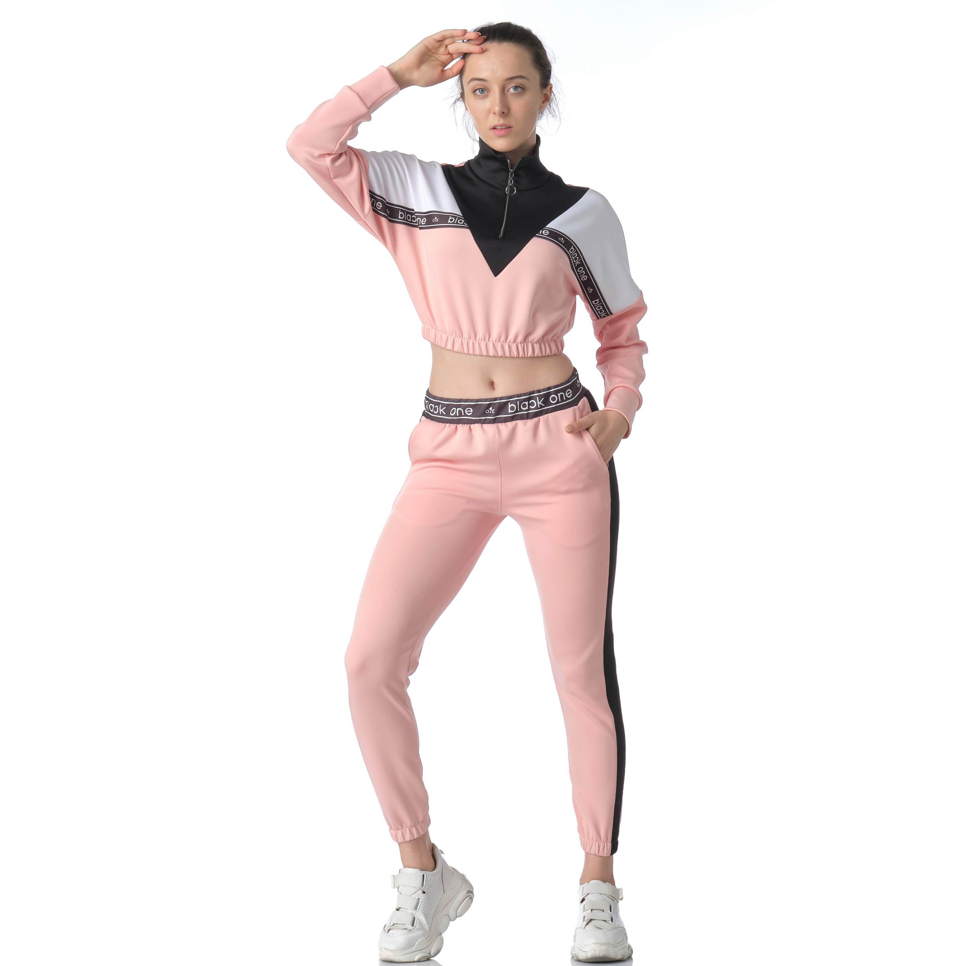 Latest fashion  good quality Best Price European Style  direct from manufacturer with sport wholesale tracksuit for women