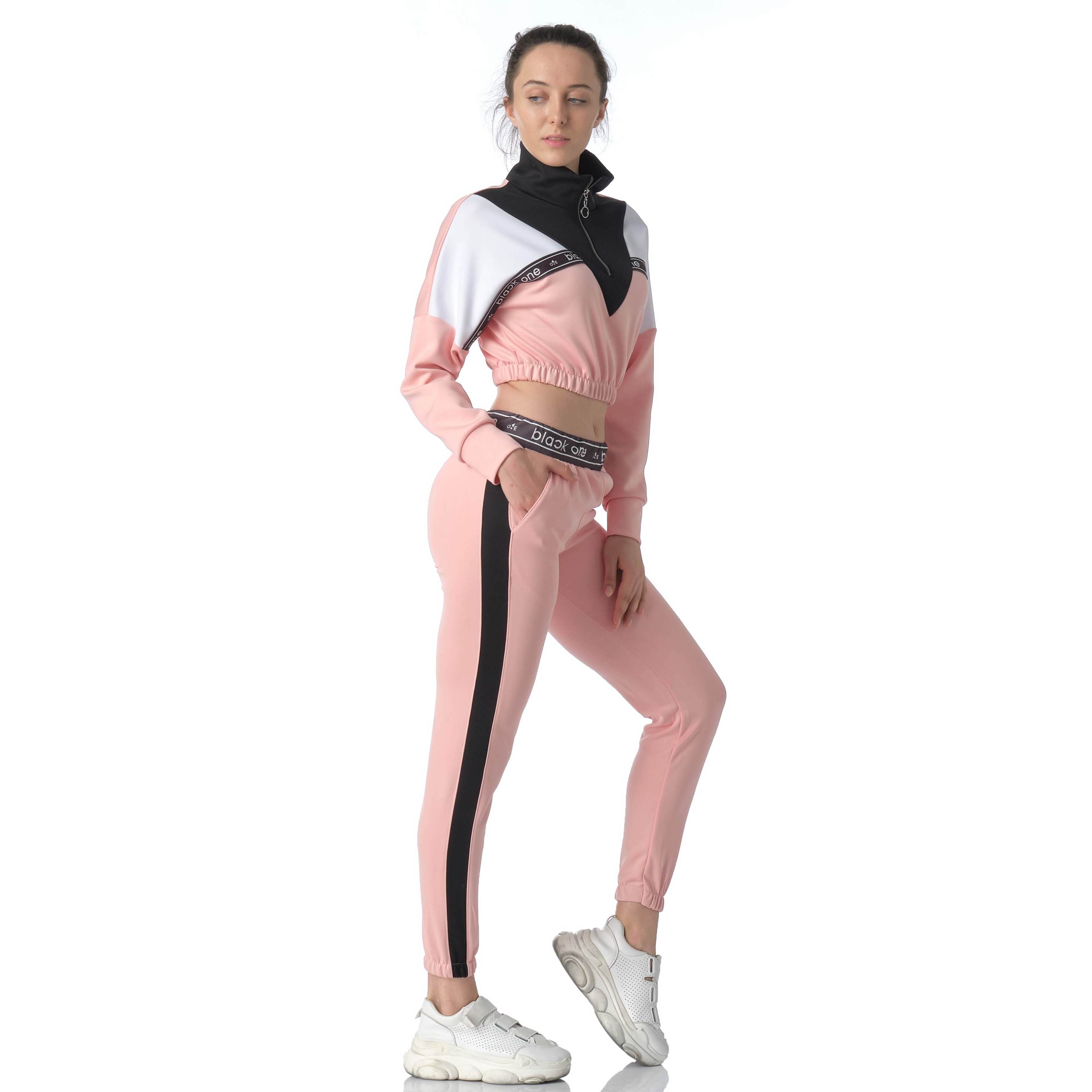 Latest fashion  good quality Best Price European Style  direct from manufacturer with sport wholesale tracksuit for women