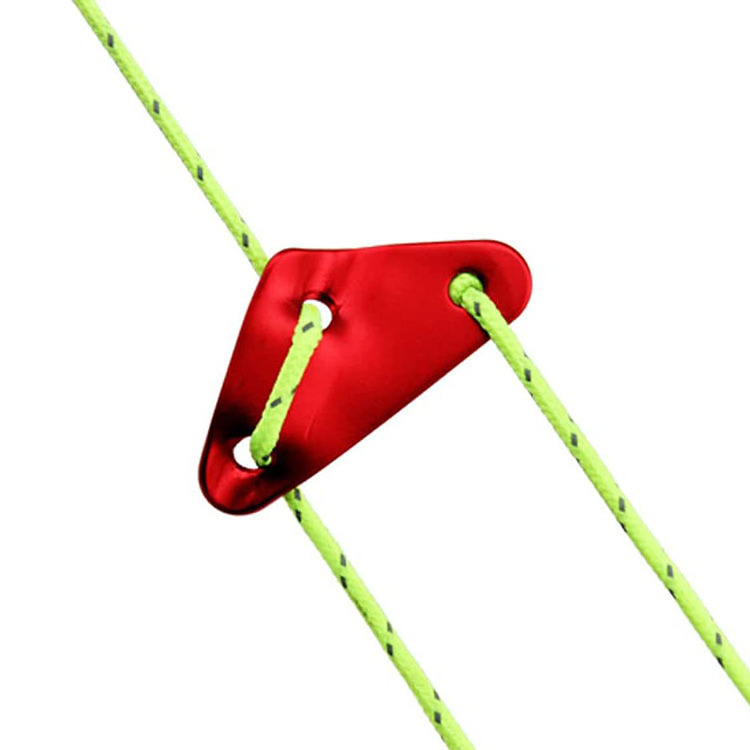 Factory 7001 Aluminium Alloy Tent Awning Cord Rope Fastener Guy Line Bent Runners Tensioners for Camping Accessories Outdoor