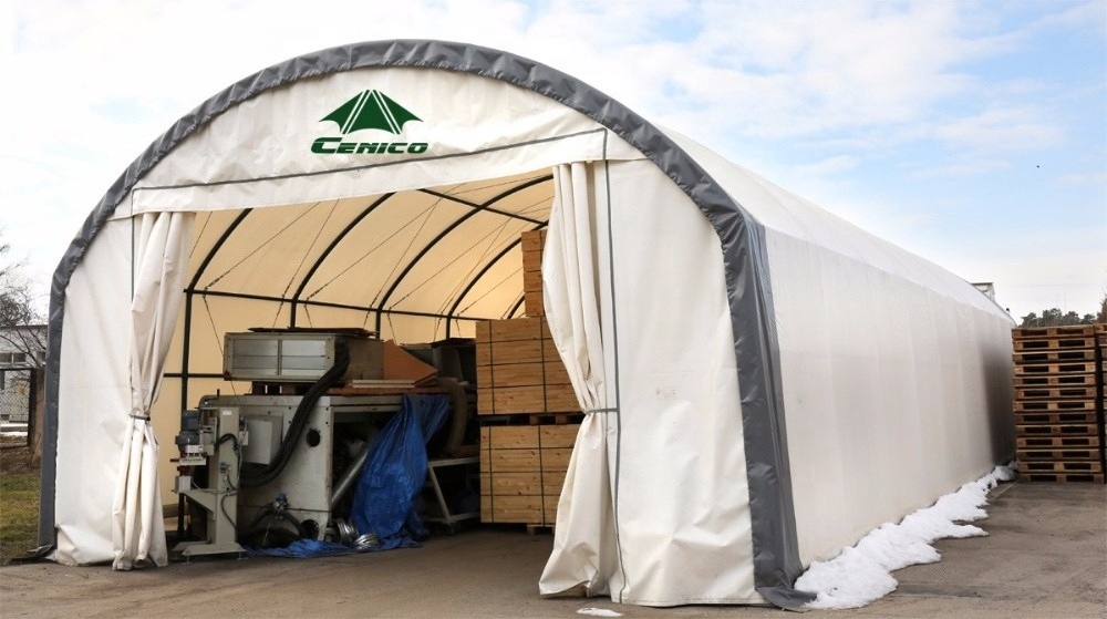 Heavy Duty warehouse storage shelter, car garage