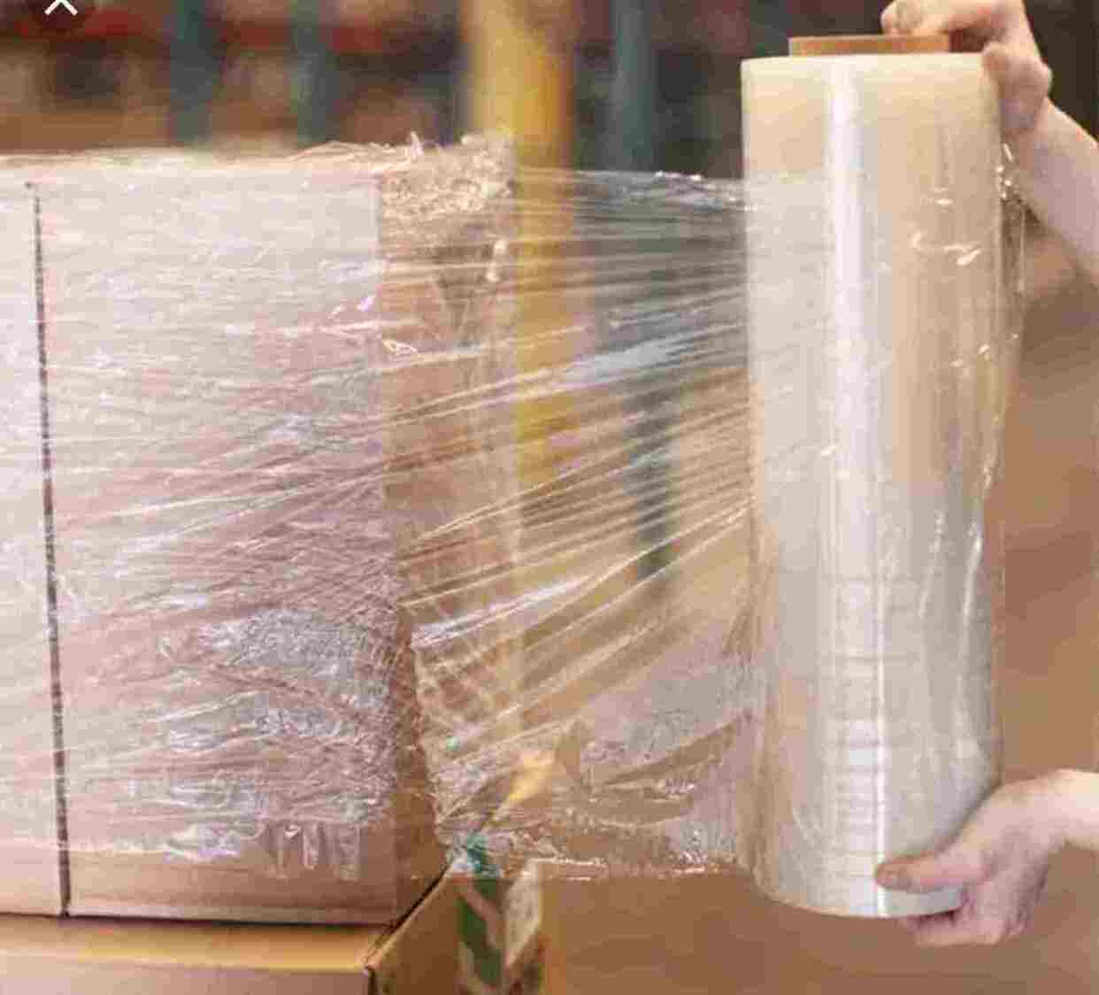 Factory price pallet Stretch Wrap, transparent pallet pe cast Stretch Film Shrink Wrap strech film stretch film