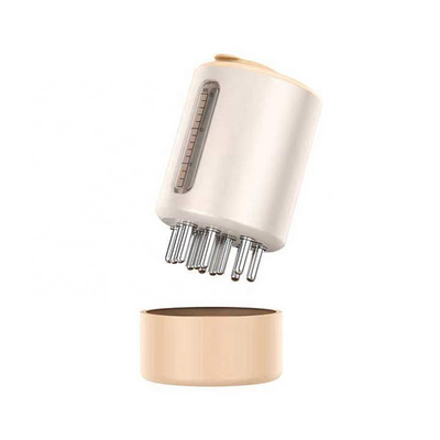 EMS Electric Scalp Massager And Hair Oil Applicator 15ml Hair Oil Applicator Bottle With Comb Red Light Therapy Scalp Applicator