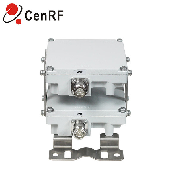 4.3-10 Female Combiner Low Insertion Loss RF Passive Combiner Communications Double Unit RF Signal Combiner