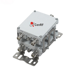 4.3-10 Female Combiner Low Insertion Loss RF Passive Combiner Communications Double Unit RF Signal Combiner