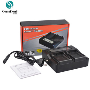 New products double Car input camera battery charger for Nikon EN-EL9