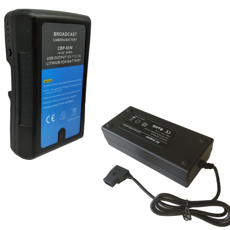 Fast charging 16.8V 4.5A D-tap AC charger for Sony V-Mount/V Lock and Anton Bauer Gold Mount Batteries