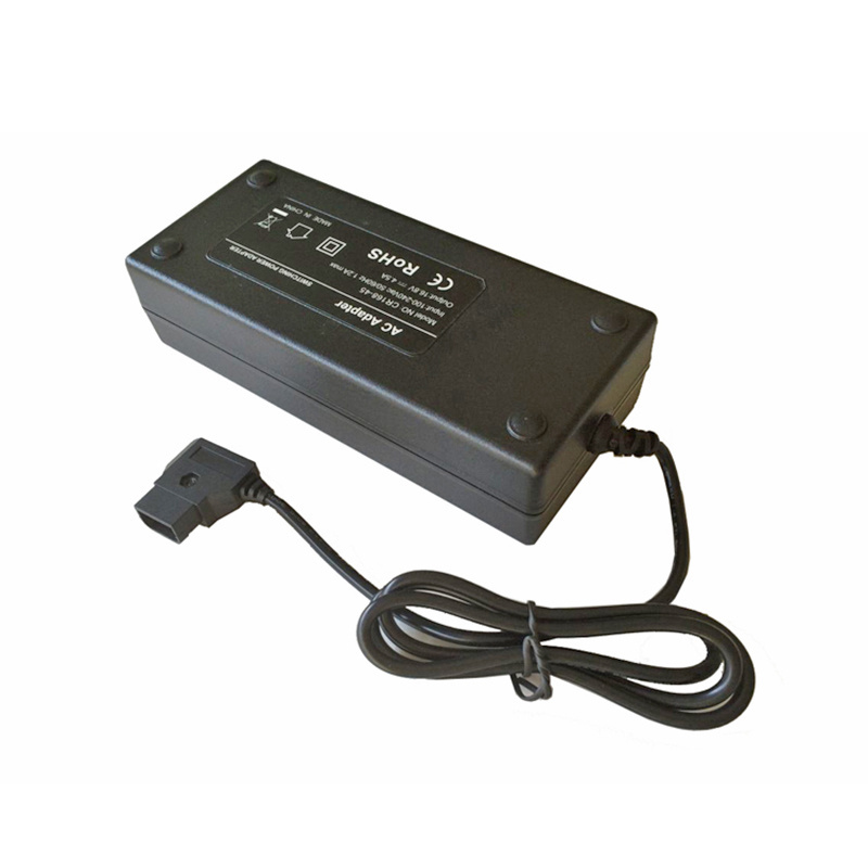 Fast charging 16.8V 4.5A D-tap AC charger for Sony V-Mount/V Lock and Anton Bauer Gold Mount Batteries