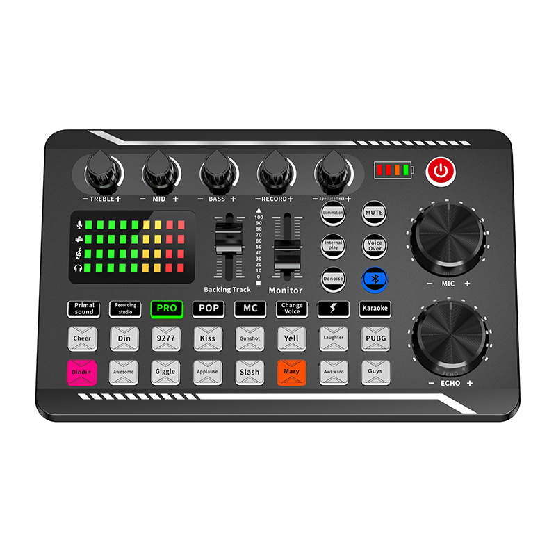 Censreal ALL-IN-ONE Podcast Equipment Bundle Condenser Microfono with DJ Mixer Audio Controller Sound Card for Streaming