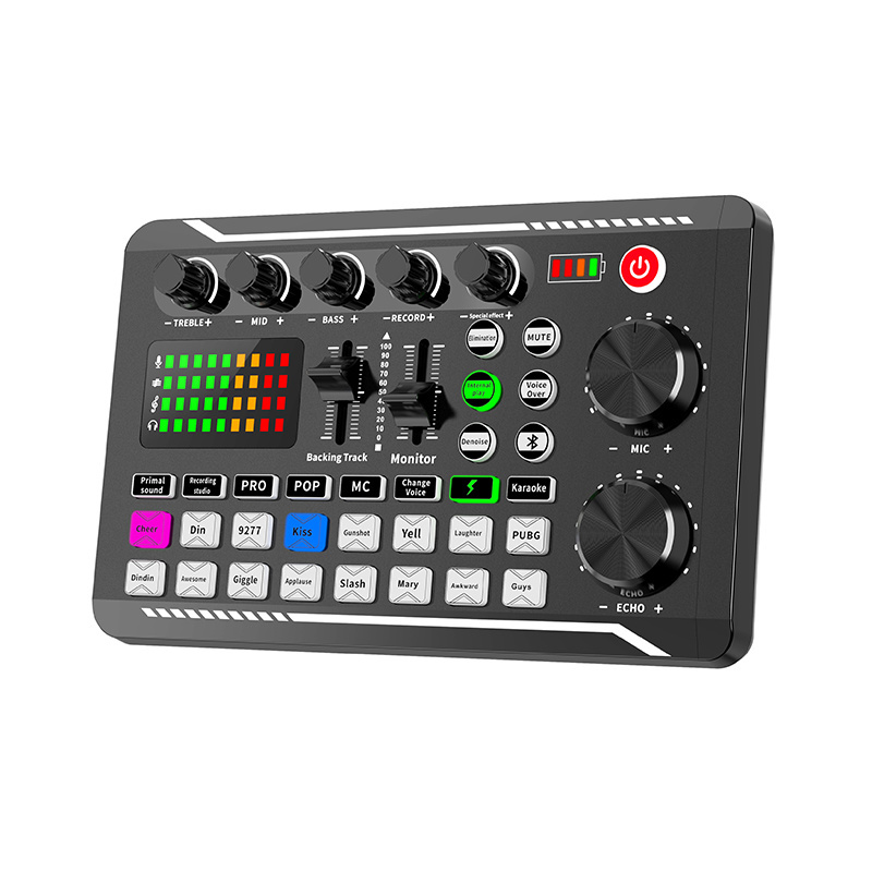 Censreal ALL-IN-ONE Podcast Equipment Bundle Condenser Microfono with DJ Mixer Audio Controller Sound Card for Streaming