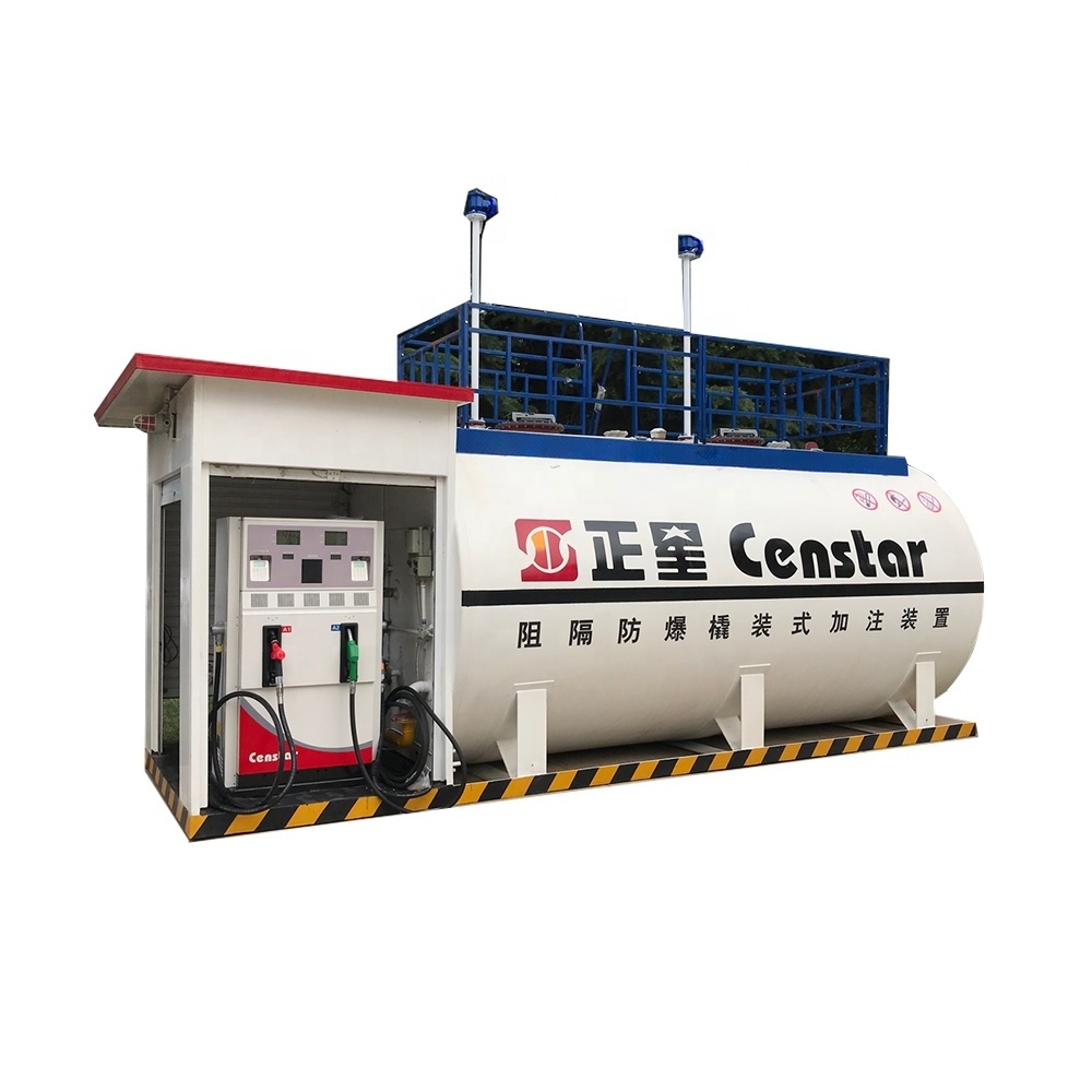 Censtar 2022 Portable  with storage tank  explosion-proof LPG/LNG/CNG compressor natural gas filling station