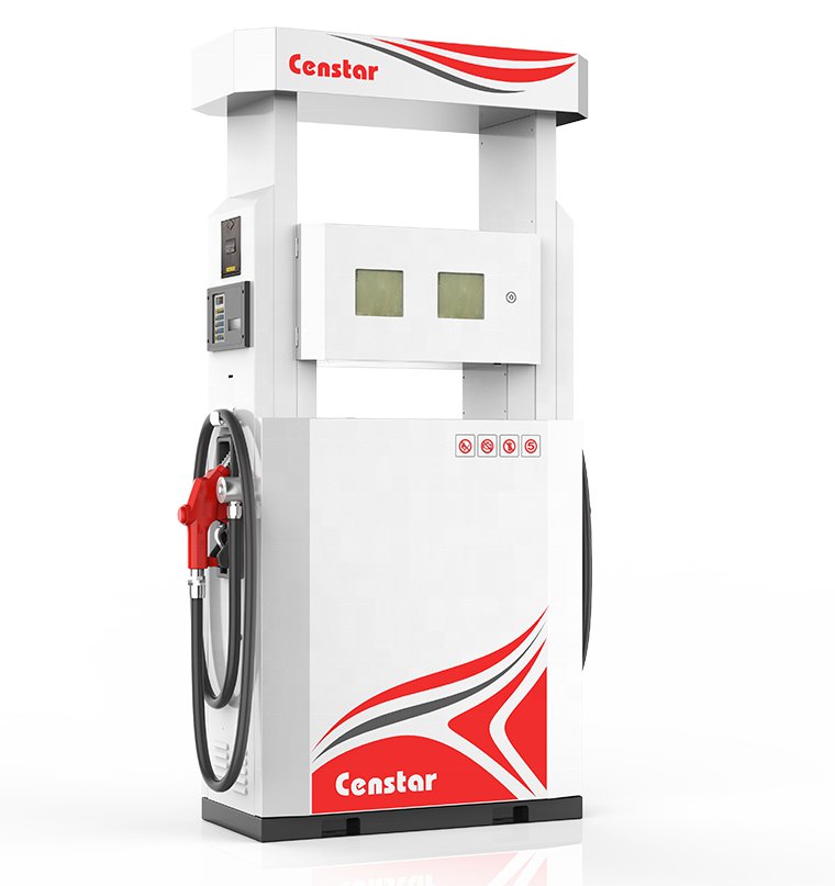 heavy duty petrol station fuel dispenser with tokheim flow meter, excellent quality big flow meter retail fuel dispenser