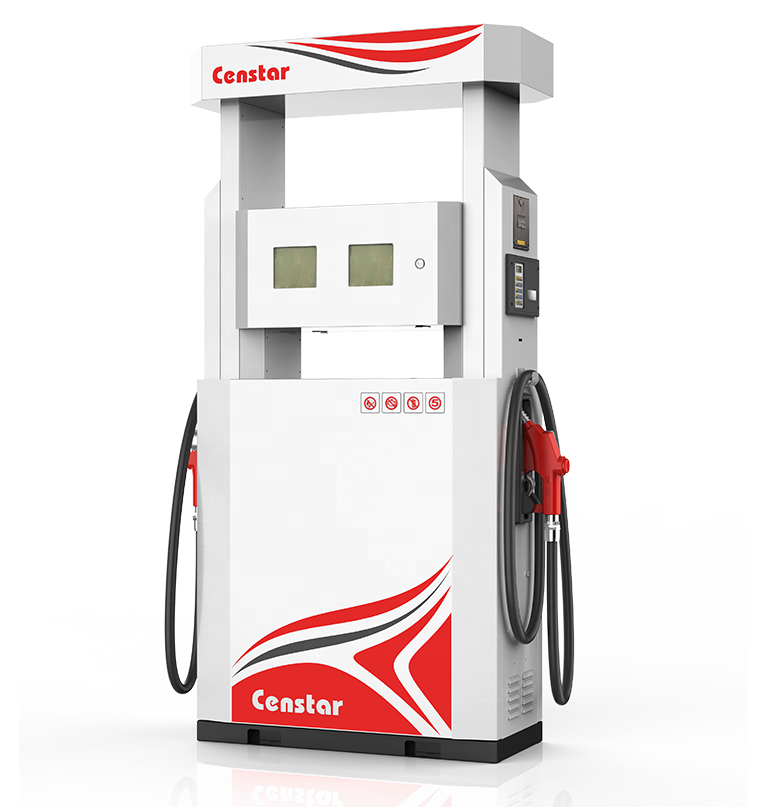 heavy duty petrol station fuel dispenser with tokheim flow meter, excellent quality big flow meter retail fuel dispenser