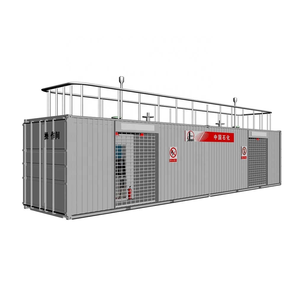 Mobile Container Portable Skid Mounted pakistan petrol pump Filling Station Dispenser For Sale