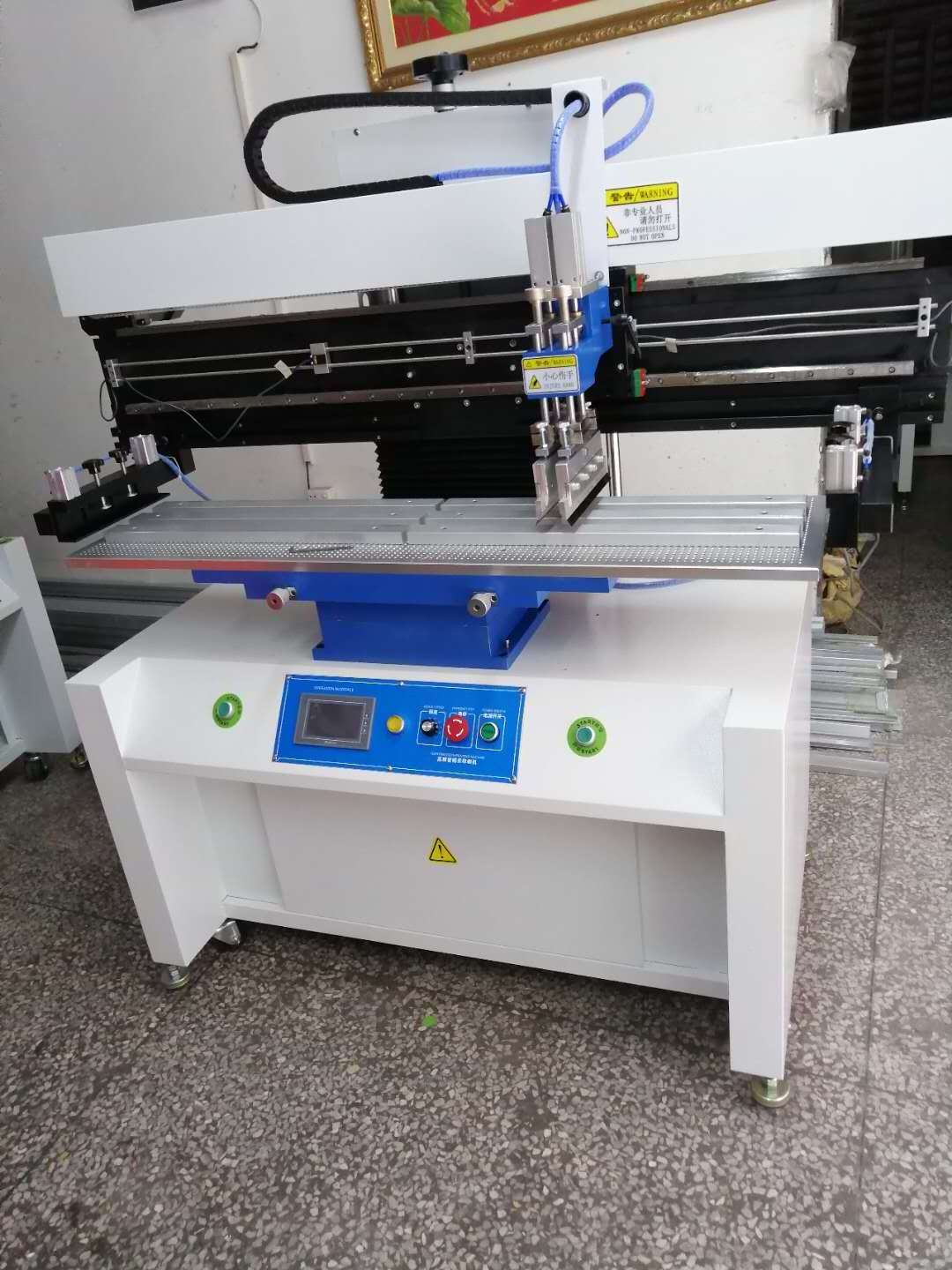 Manufacturer Cheapest Pcb Solder Paste Printer Semi-auto Printing Machine For Smt Production Line