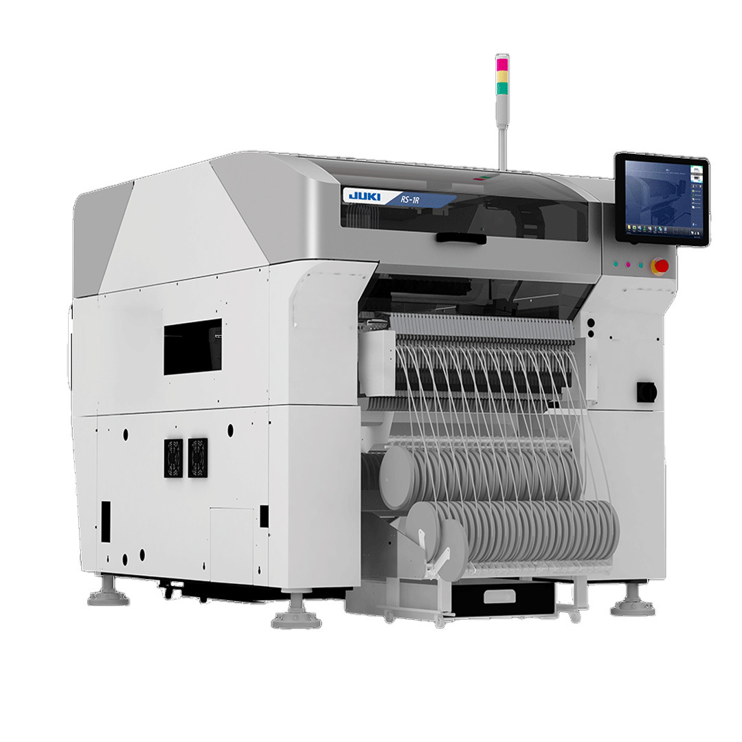 JUKI Fully Automatic High-speed intelligent RS-1R SMT Pick and Place Machine with feeder nozzle for SMT PCB Assembly Machine