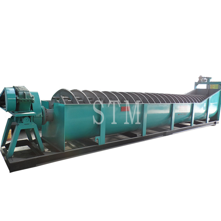 Africa popular gold equipment miner separator spiral sand washing small trommel 200tph alluvial gold mine washing plant for sale