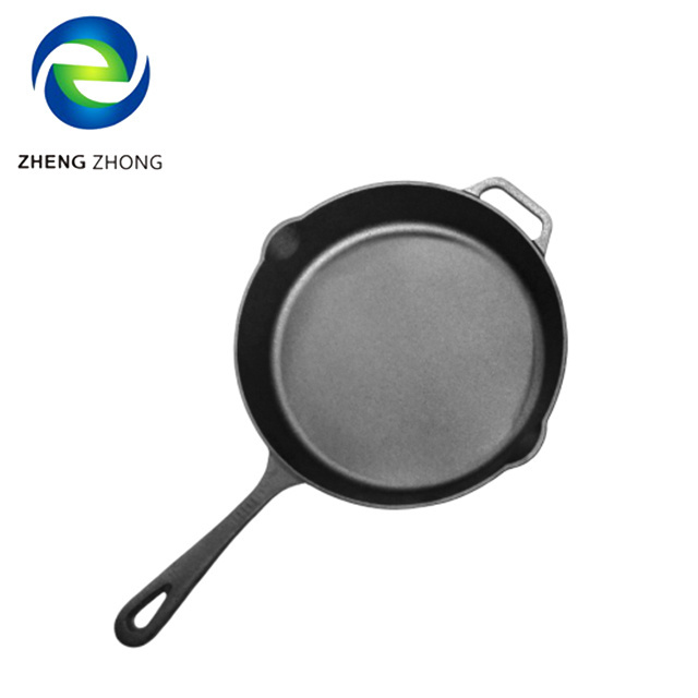 Hot Selling Enamel iron cast skillet pan for Home Cooking Set cookware