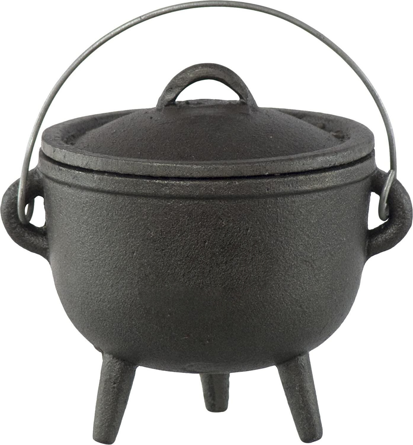 China Manufacturer utensils non stick Outdoor camping cooking pot hot stew pot cookware cast iron cauldron