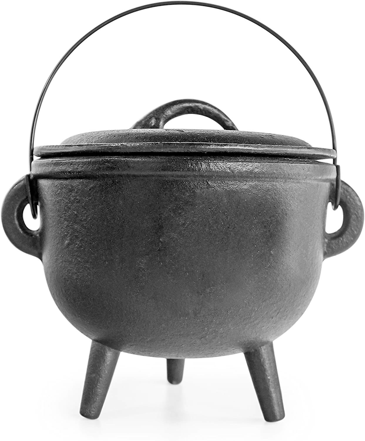 China Manufacturer utensils non stick Outdoor camping cooking pot hot stew pot cookware cast iron cauldron